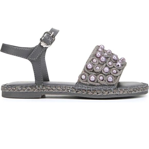 Sam Edelman holly mini beaded leather upper and lining sandal size 1M, NWT - Picture 4 of 13